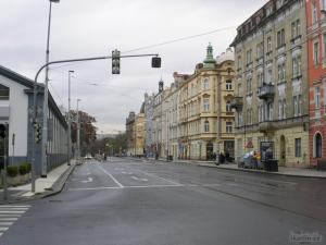 kolem stanice Urxova viditelně menší provoz kolem stanice Urxova viditelně menší provoz