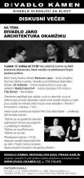 Diskusn� ve�er v Divadle K�men